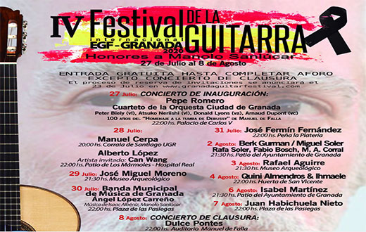 Imagen descriptiva del evento 'IV Festival de la Guitarra'